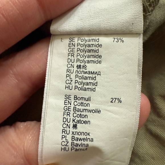 FJALLRAVEN Karla MT Trousers Pants Performance Cargo Hiking Gorpcore 42 US 12‎ - Picture 10 of 13